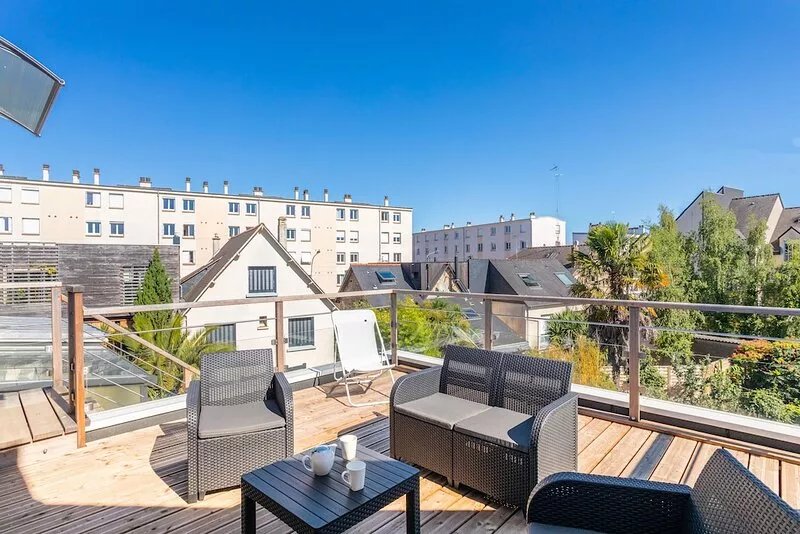 Teranga - Studio avec grande terrasse dans Rennes