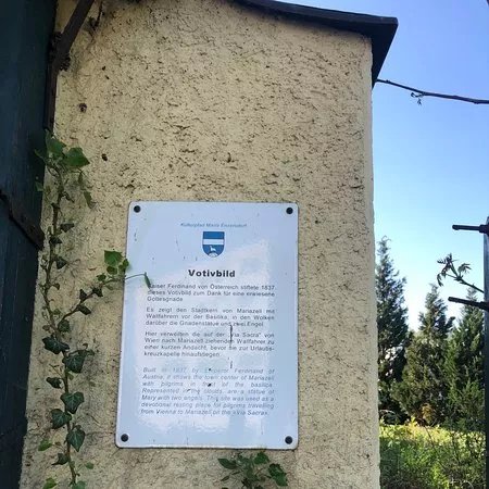 Votivbild an der Via Sacra