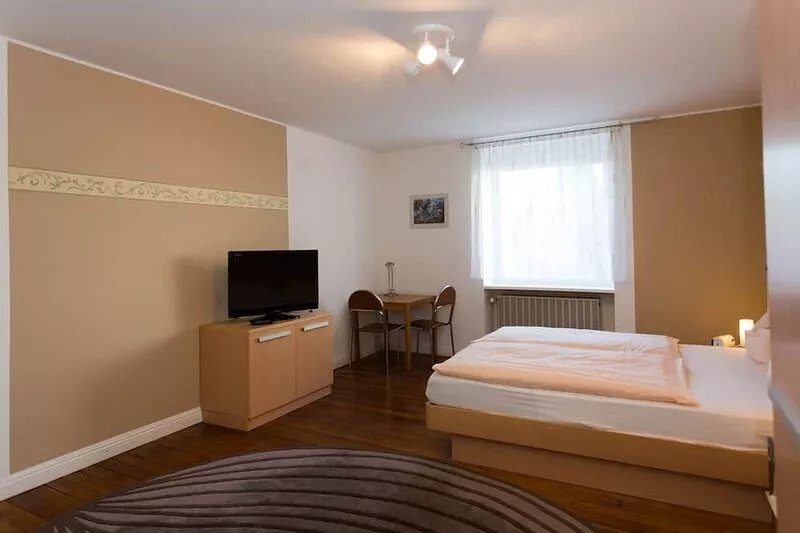Relaxed living in a centrally located apartmentalso recommended for visiting