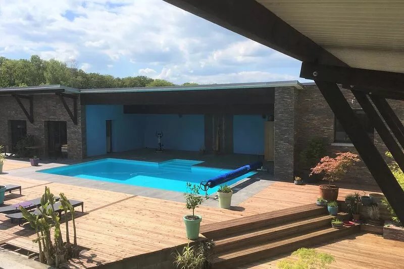 GÎTES 23M2 with terrace, heated pool, SPA and sauna