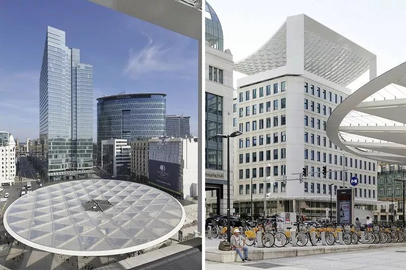 Luminous, Luxury, 2 bedroom apartment in the middle of Brussels.