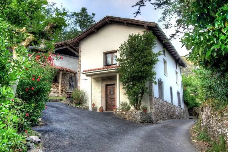 Traditional Asturian village house in tranquil location