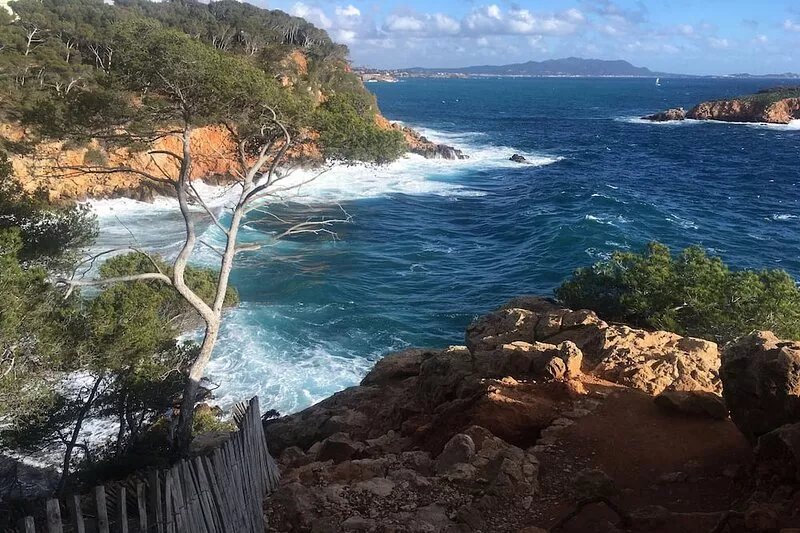 Exceptional panorama of the Toulon harbor. Private swimming pool, beaches and