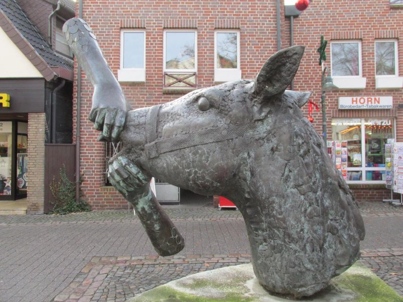 The Horse's Head Statue