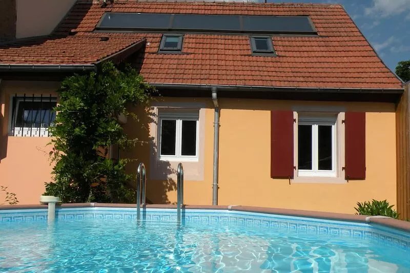 Between Colmar and Grand Ballon  Townhouse with garden and double garage