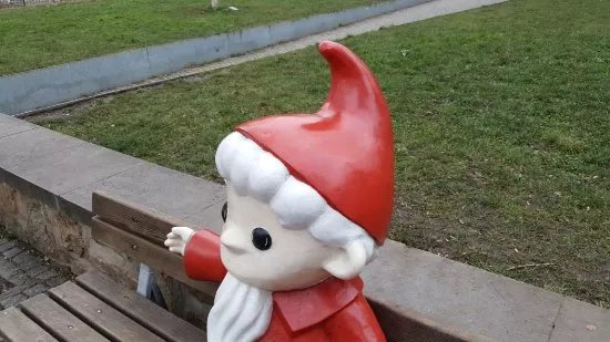 Skultur "Der Sandmann"
