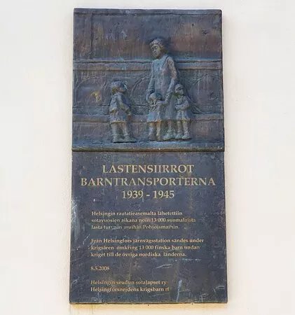 Memorial Plate - Evacuation Of Children 1939-1945