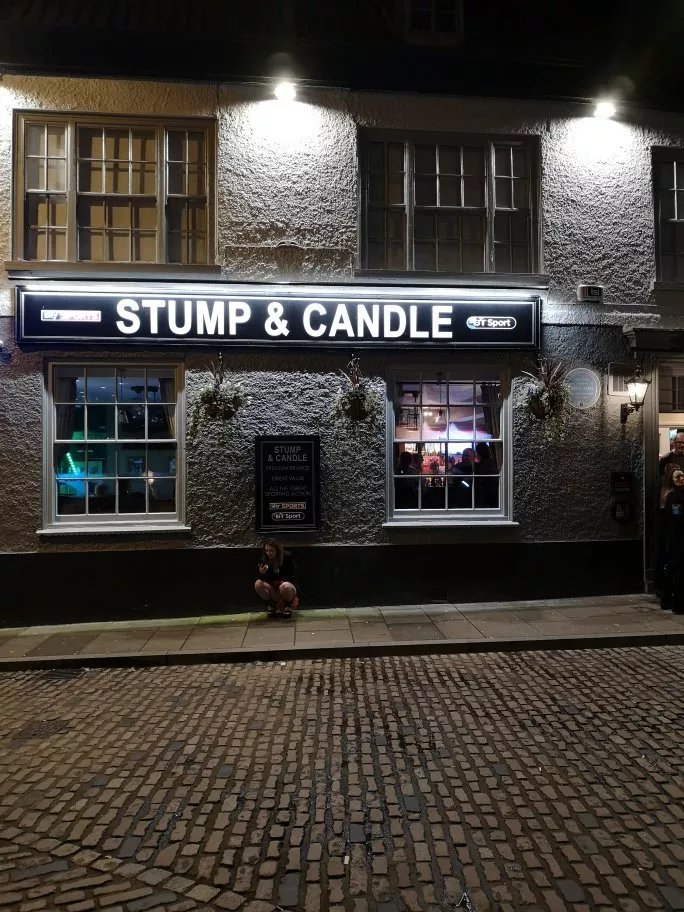 The Stump and Candle