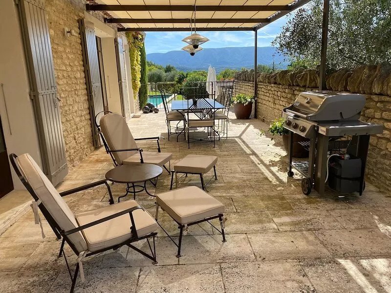 Le Mas de Pierre, charming house with breathtaking views of the Luberon