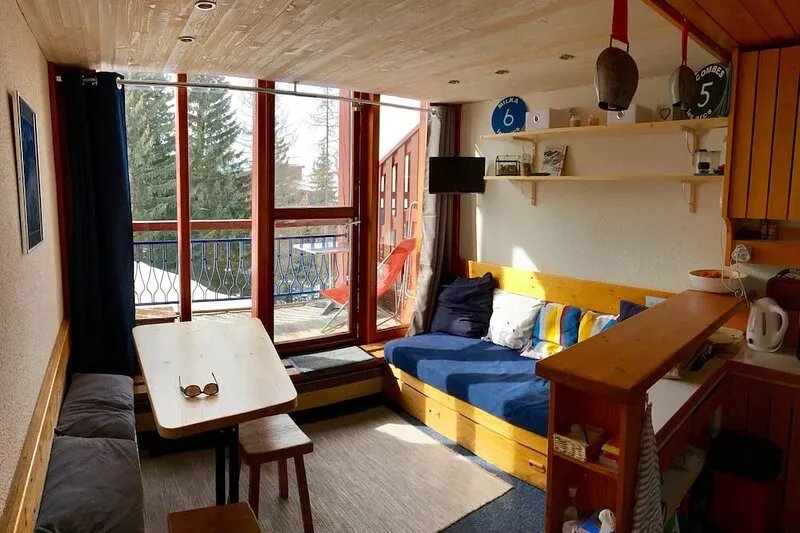 Arcs 1800 Charmettoger - beautiful ski-in / ski-out duplex - large sunny