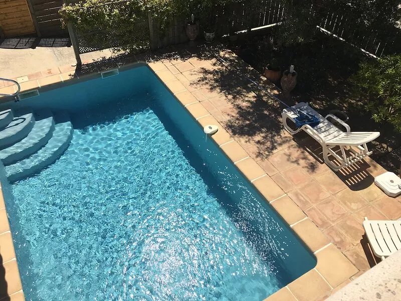 Villa golfe St Tropez 10 mn de la plage de grimaud piscine 3 ch toute équipée