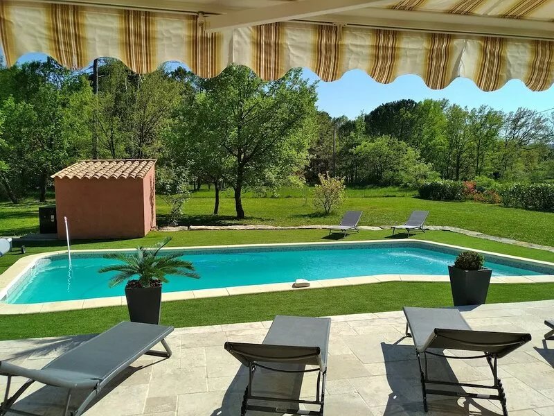 Tourrettes air-conditioned villa with private pool