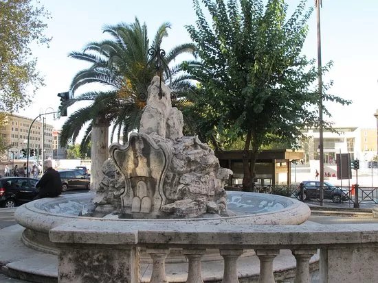 Fontana del porto di Ripetta