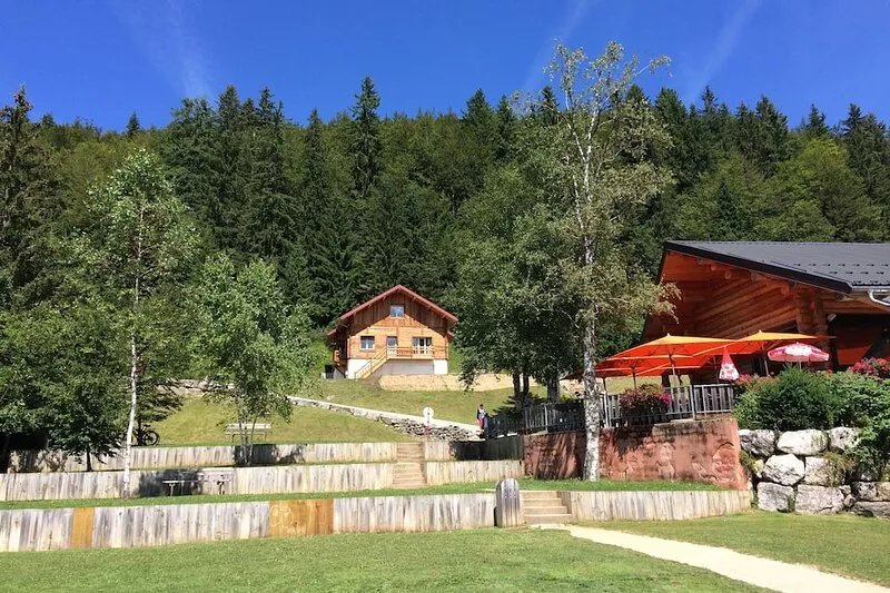 Chalet facing Lac des Rousses