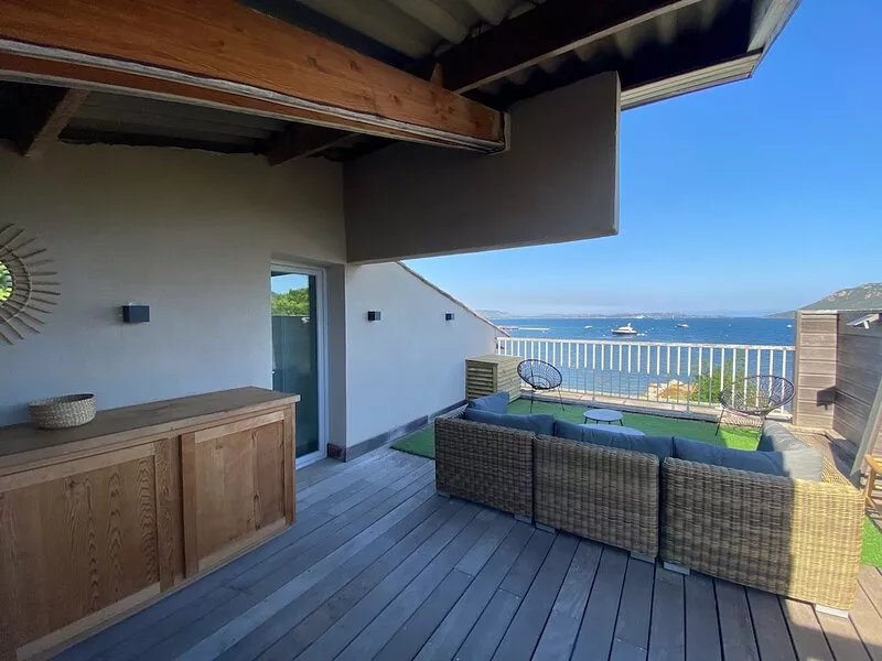 Luxury apartment, view of the Gulf of Porto-Vecchio, sleeps 5