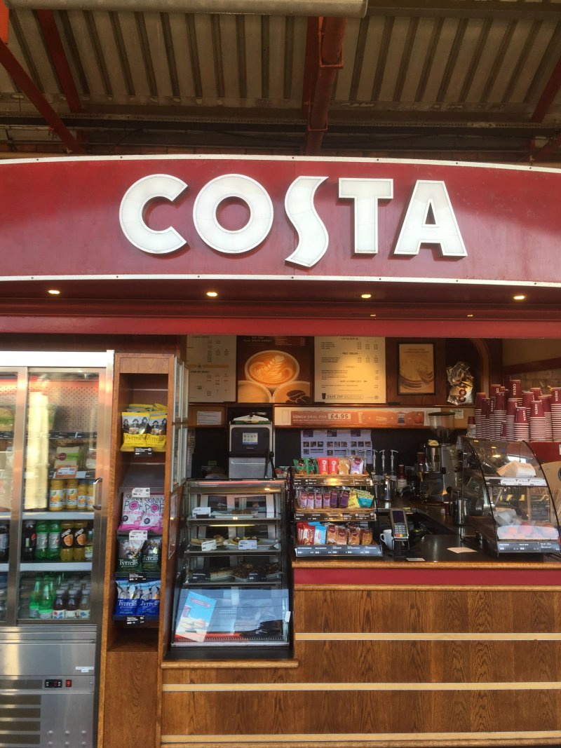 Costa Coffee Grantham - GNER Platform 1
