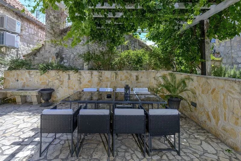 Charming house with beautiful large garden inside ancient city walls