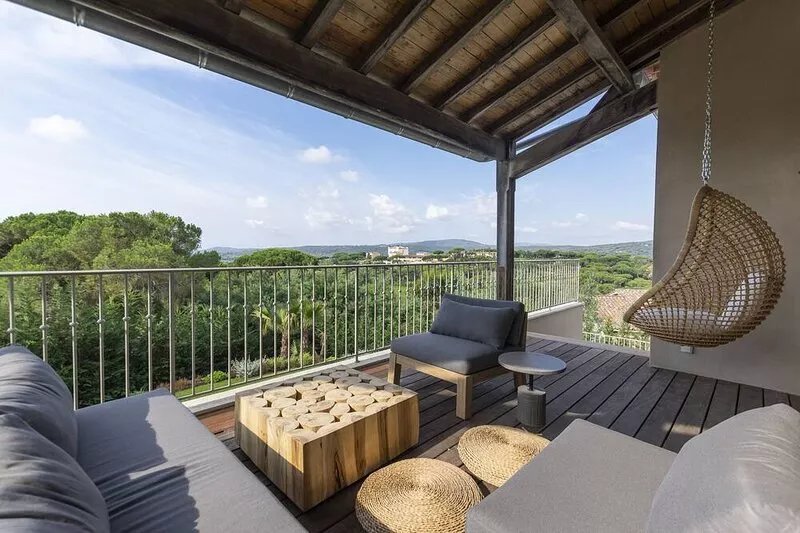 Villa Air & Mer with pool in the hills of Saint-Tropez