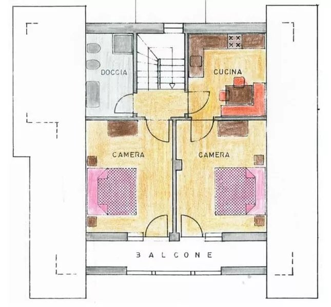 Apartment 'Ciasa Alfred' with Mountain View, Wi-Fi & Balcony