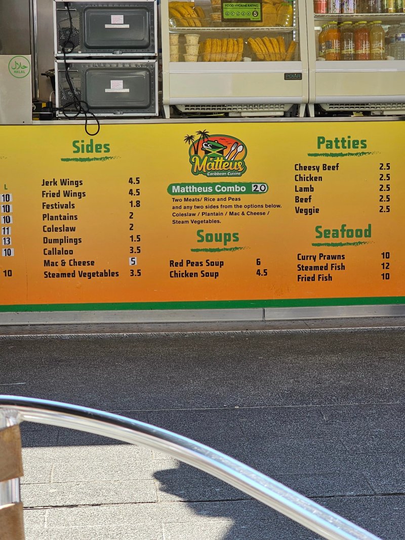 Matteus caribbean cuisine