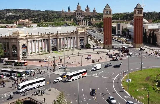 Barcelona Fira Montjuic Hall of Conferences