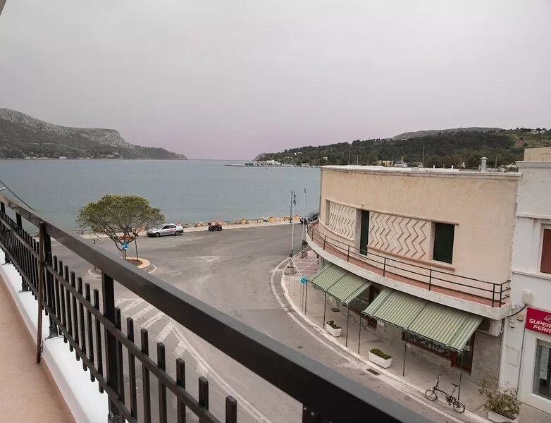 White Heaven. Near the Marina Lakki and a Wonderful View of the Port.