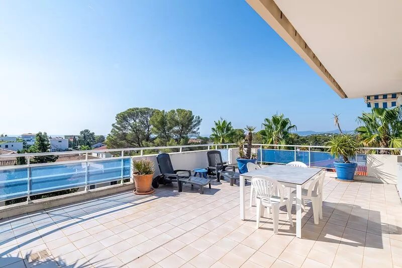 Villa sur le Toit, Dernier Étage, Grande Terrasse, Barbecue ,vue