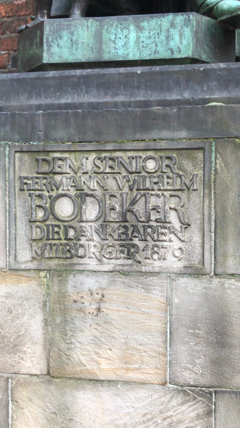 Denkmal Hermann Wilhelm Bodeker