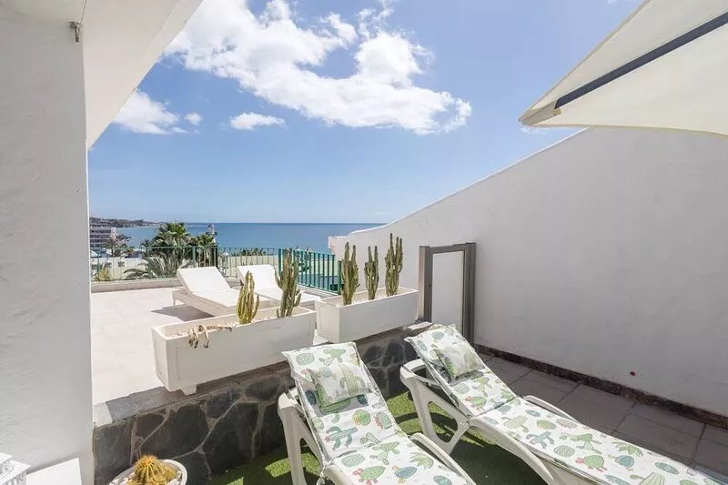 Playa del Aguila  Bungalow with Terrace Solarium