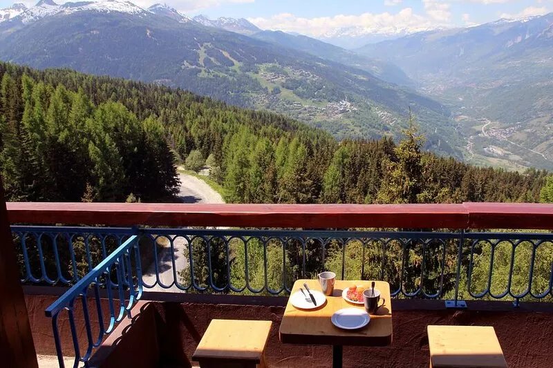 Les Arcs 1800- Luxury duplex for 8 people- Panoramic view-near ski lifts