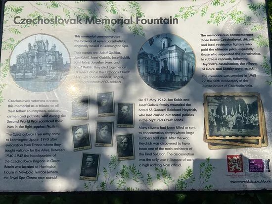 Czechoslovak Memorial Fountain