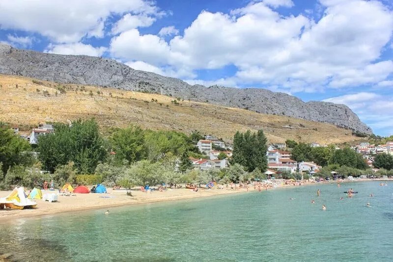 Two bedroom apartment with terrace and sea view Duće, Omiš (A-2737-a)