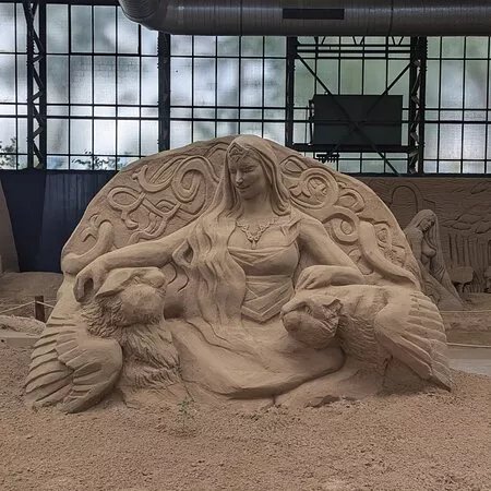 Sandskulpturen Travemunde