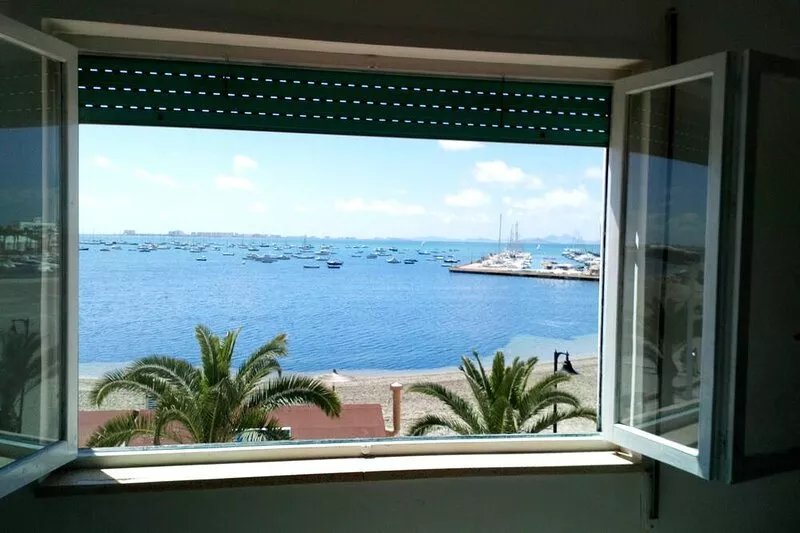 APARTMENT FIRST LINE MAR MENOR, WITH WIFI, BEAUTIFUL VIEWS