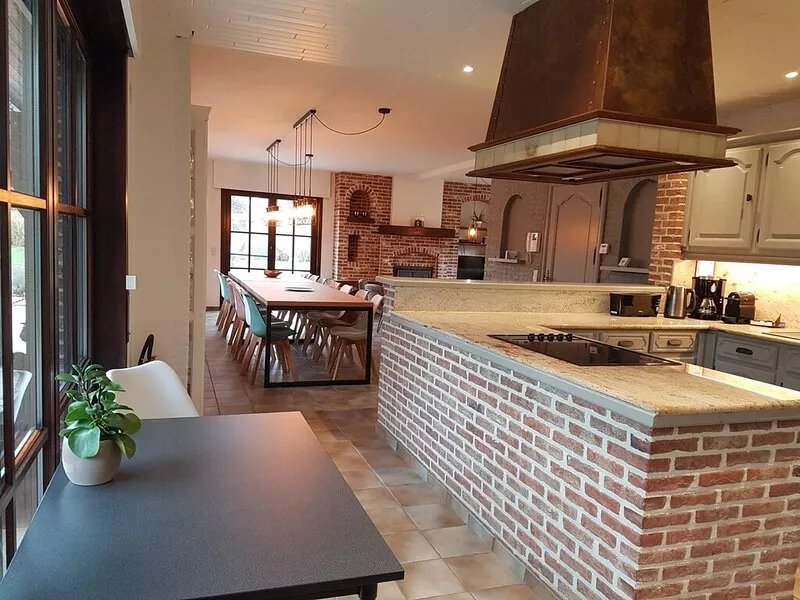 Luxury holiday home 16 p with jacuzzi, sauna, spacious garden - Flemish Ardennes