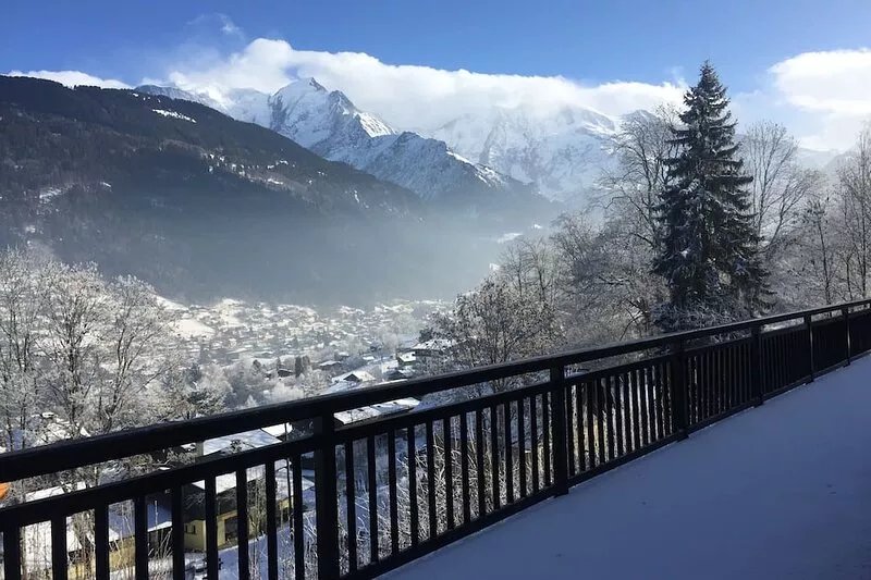 165 m2, TERRACE, GARDEN, MT BLANC VIEW, BETWEEN BETTEX AND ST GERVAIS,