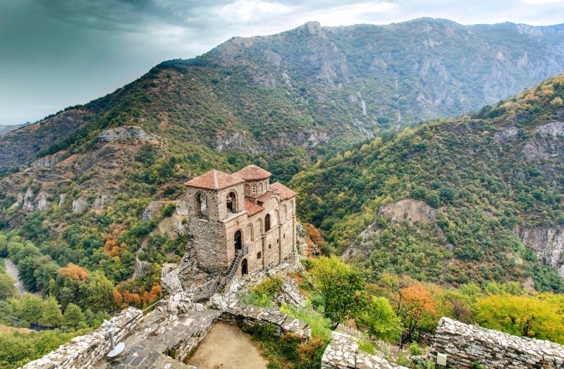 Bachkovo Monastery And Assen's Fortress