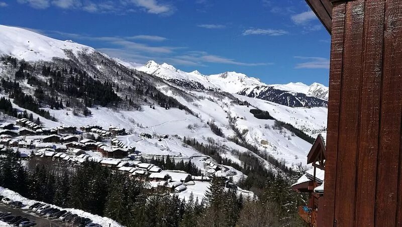 Charming duplex overlooking the Valmorel area - Departure Return ski-in ski-out