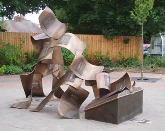 The Formation Of Poetry By Peter Walker Sculptor