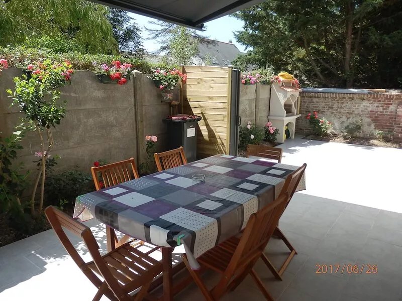 Le Crotoy rents House / Cottage 40 m from the beach "La Rose des Sables" - 80
