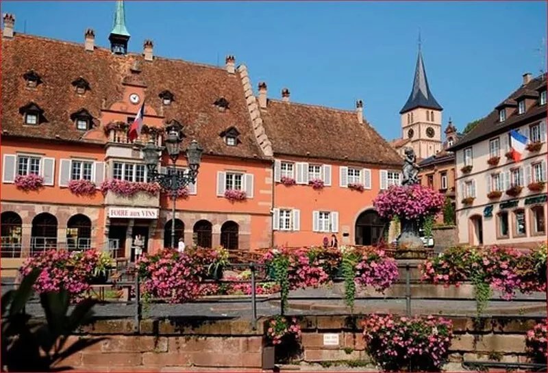 Gite Le Léonardo Located in the center of Barr Near the shops