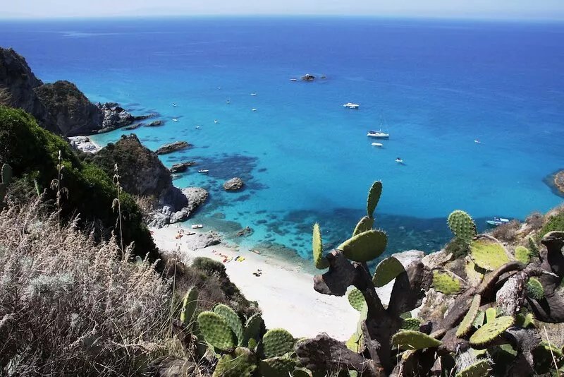 Elegant one bedroom apartment in the center of Tropea