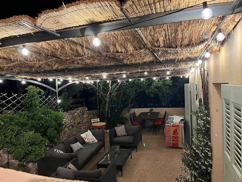 Beautiful detached two bedroom property, private, with 40sqmt outside terrace.