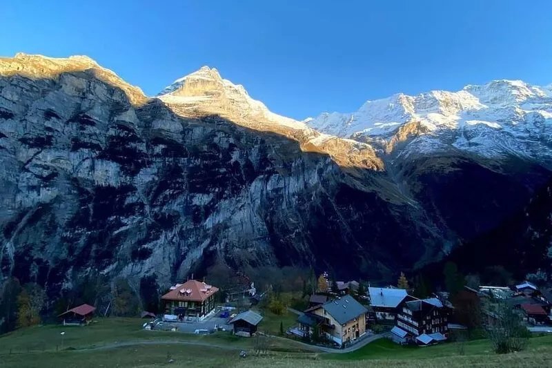 Holiday apartment Gimmelwald for 1 - 6 persons with 3 bedrooms - Farmhouse