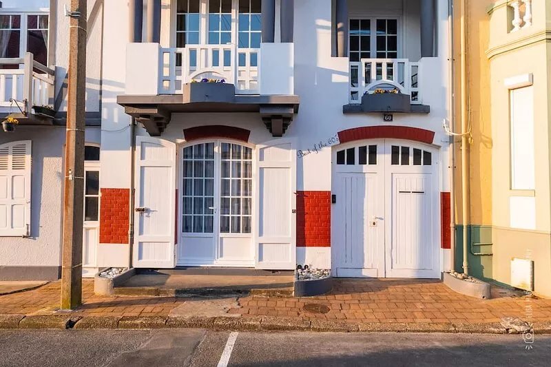 Rental duplex flat in typical villa Touquettoise