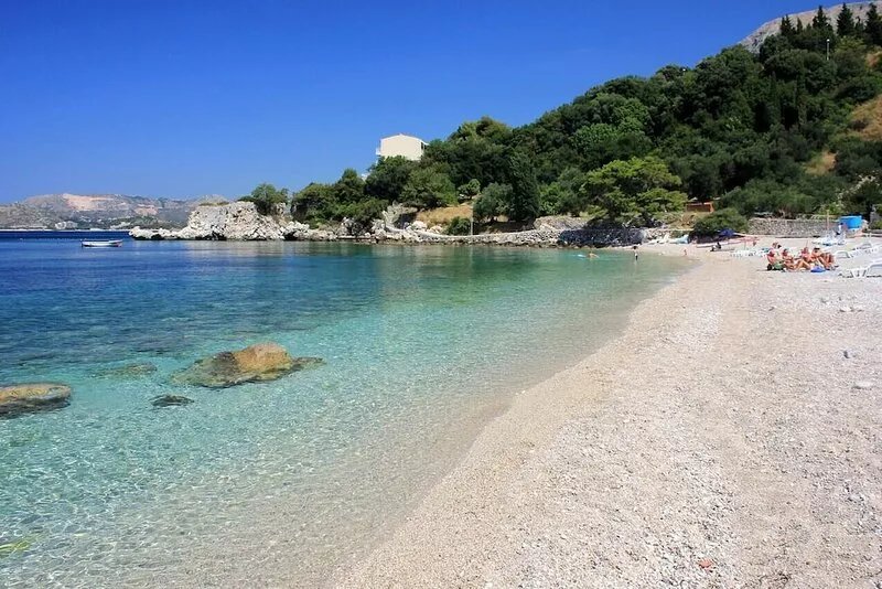 Studio flat with terrace and sea view Soline, Dubrovnik (AS-4762-b)