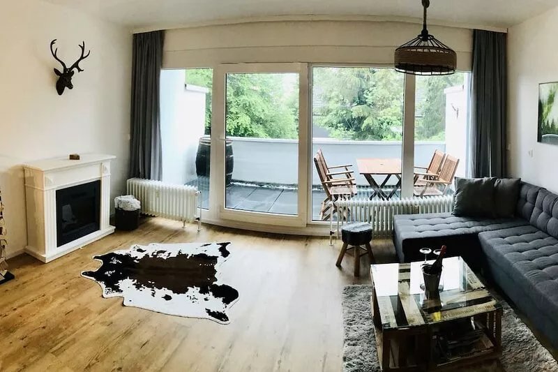 Harzchalet Emma 1 in a central location with two bedrooms