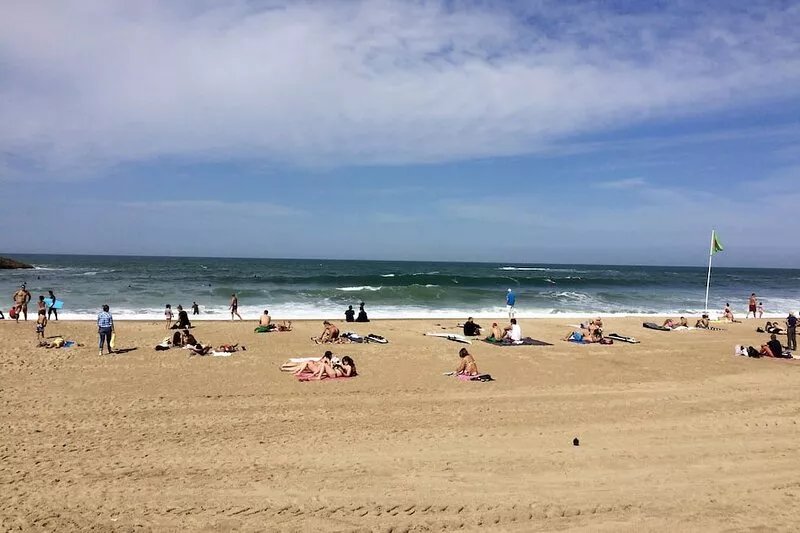 200m from the Grande Plage, Biarritz center, everything on foot, wifi and