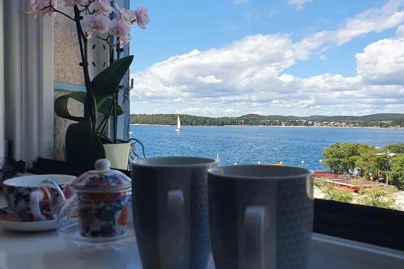 Rovinj Sea View Apartment,  top location in historical centre, seafront!