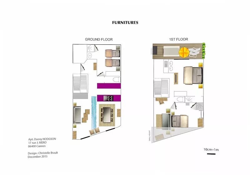 Super location - 4 Bedroom Duplex Apartment, 200 metres from Palais